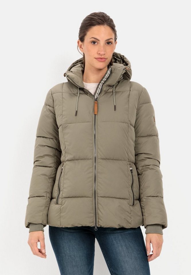 camel active Winterjacke mit Kapuze Langarm Kapuze von camel active