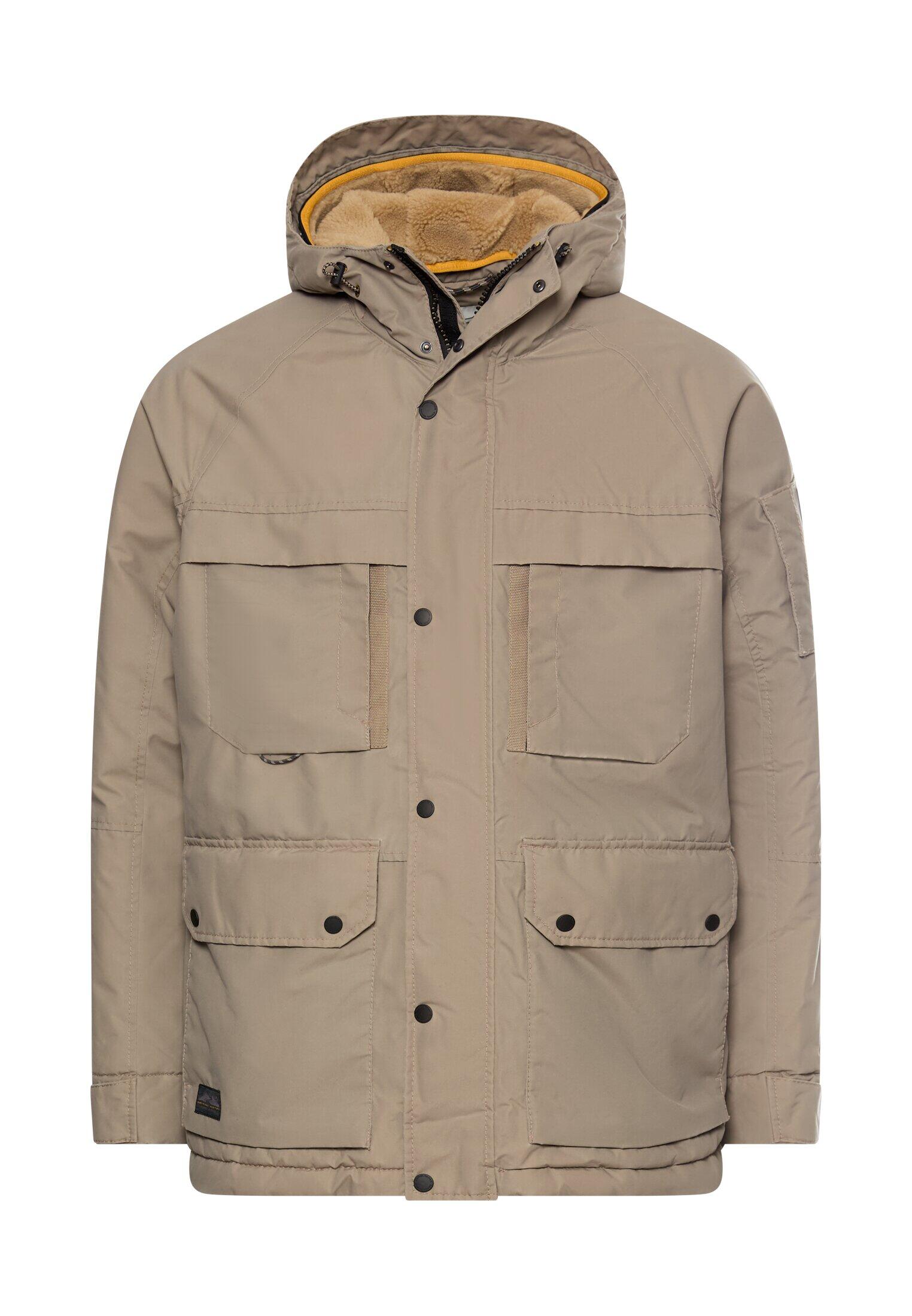 camel active - Winterjacke mit Taschen beige - Gr. - 60 von camel active