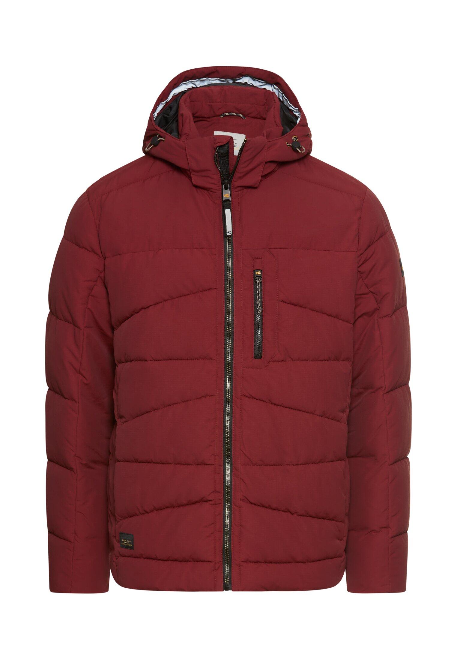 camel active - Winterjacke mit abnehmbarer Kapuze amber red - Gr. - 48 von camel active