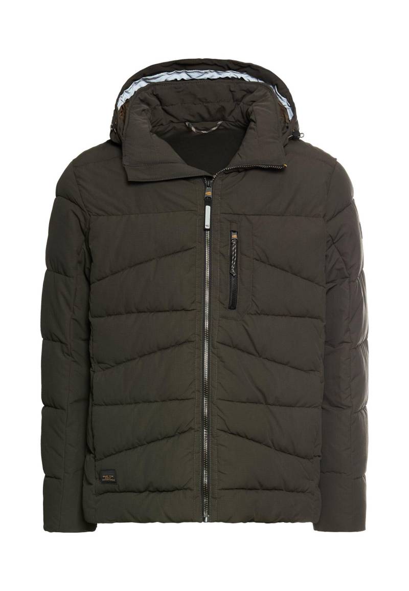 camel active - Winterjacke mit abnehmbarer Kapuze dark brown - Gr. - 52 von camel active