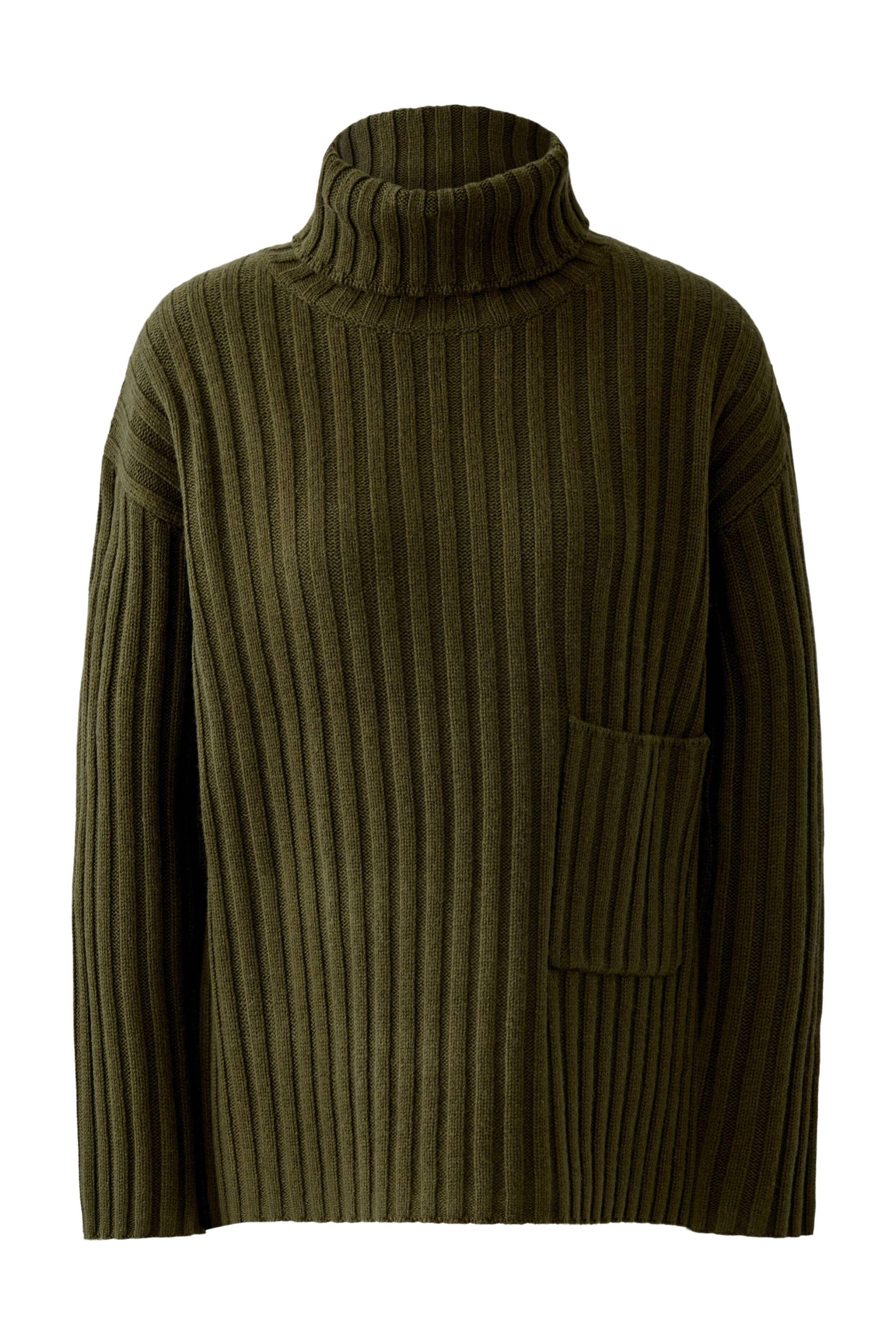 Oui - Pullover khaki - Gr. - 36 von Oui