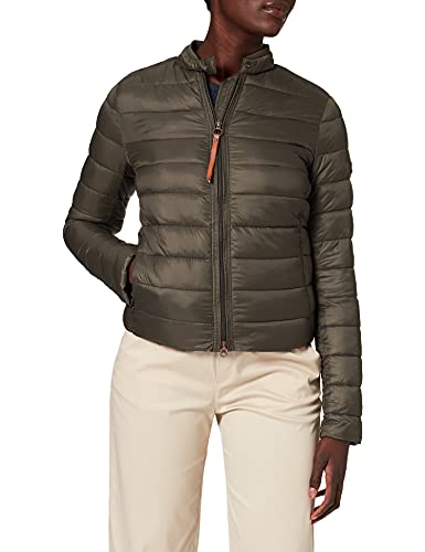 camel active Damen 3306206e5o Jacke, Dark Khaki, 40 von camel active