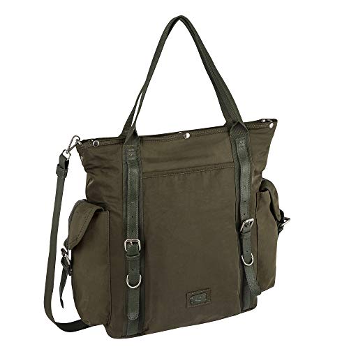 camel active, Aruba, Damen, Shopper, L, Grün, 41x37,5x18 cm von camel active