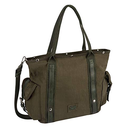 camel active, Aruba, Damen, Shopper, M, Grün, 38x12x28 cm von camel active