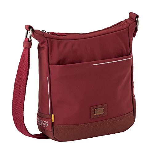 camel active City Herren Umhängetasche Crossbody Bag Mini Rot von camel active