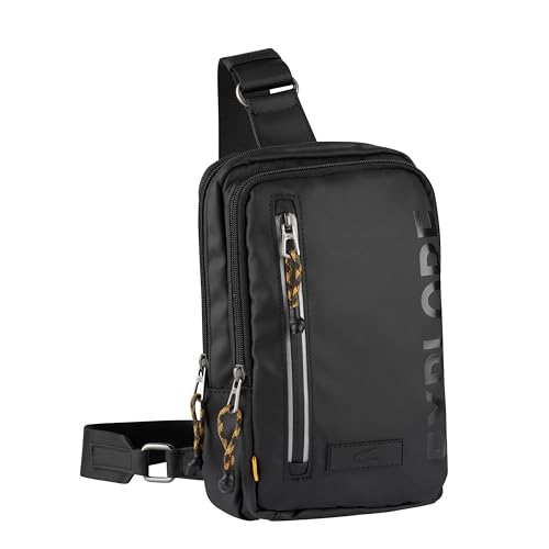 camel active bags Explore Herren Handtasche Sling Bag Rucksack Klein Schwarz von camel active