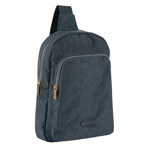 camel active Journey Herren Handtasche Sling Bag Rucksack, 5 L Blau von camel active