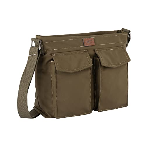 camel active bags Lane Damen Umhängetasche Crossbody Bag Mittelgroß Grün von camel active