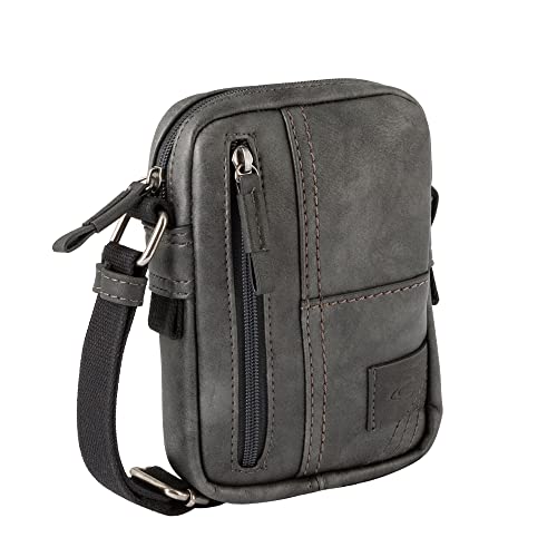 camel active Laos Herren Handytasche Umhängetasche Klein Schwarz von camel active