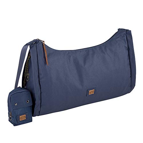 camel active bags_Womenswear Laona Damen Schultertasche one size, dark blue, 48x15x35 von camel active