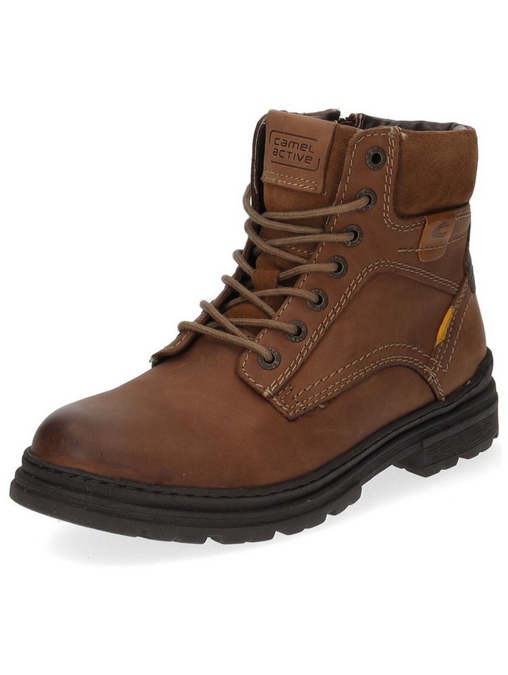 camel active camel active Stiefelette Leder Schnürstiefelette von camel active
