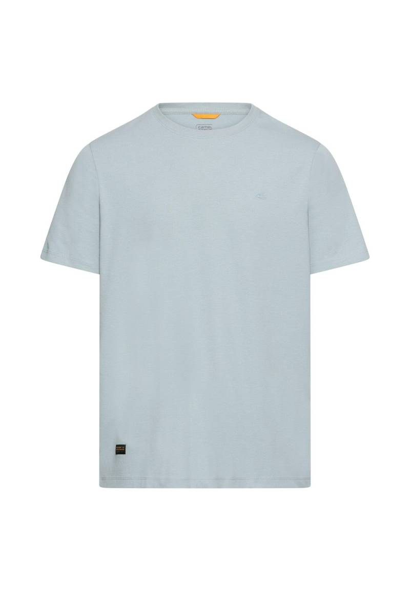 camel active - fleXXXactive® T-Shirt mit Rundhalsausschnitt aqua blue - Gr. - M von camel active