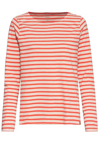 camel active Damen Langarmshirt aus Organic Cotton Orange, Womenswear-XXL von camel active