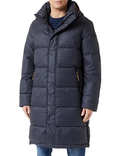 camel active Herren Warmer Steppmantel mit abnehmbarer Kapuze Dunkelgrau, menswear-68 camel active Herren Warmer Steppmantel mit abnehmbarer Kapuze Dunkelgrau, menswear-68 von camel active