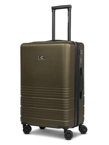 camel active Check-in Koffer für Damen und Herren | mittelgroßer Trolley 41 x 27 x 65 cm aus hochwertigem, stoßfestem ABS Material | Erweiterbar & Teleskopgriff| Hanoi Serie von camel active