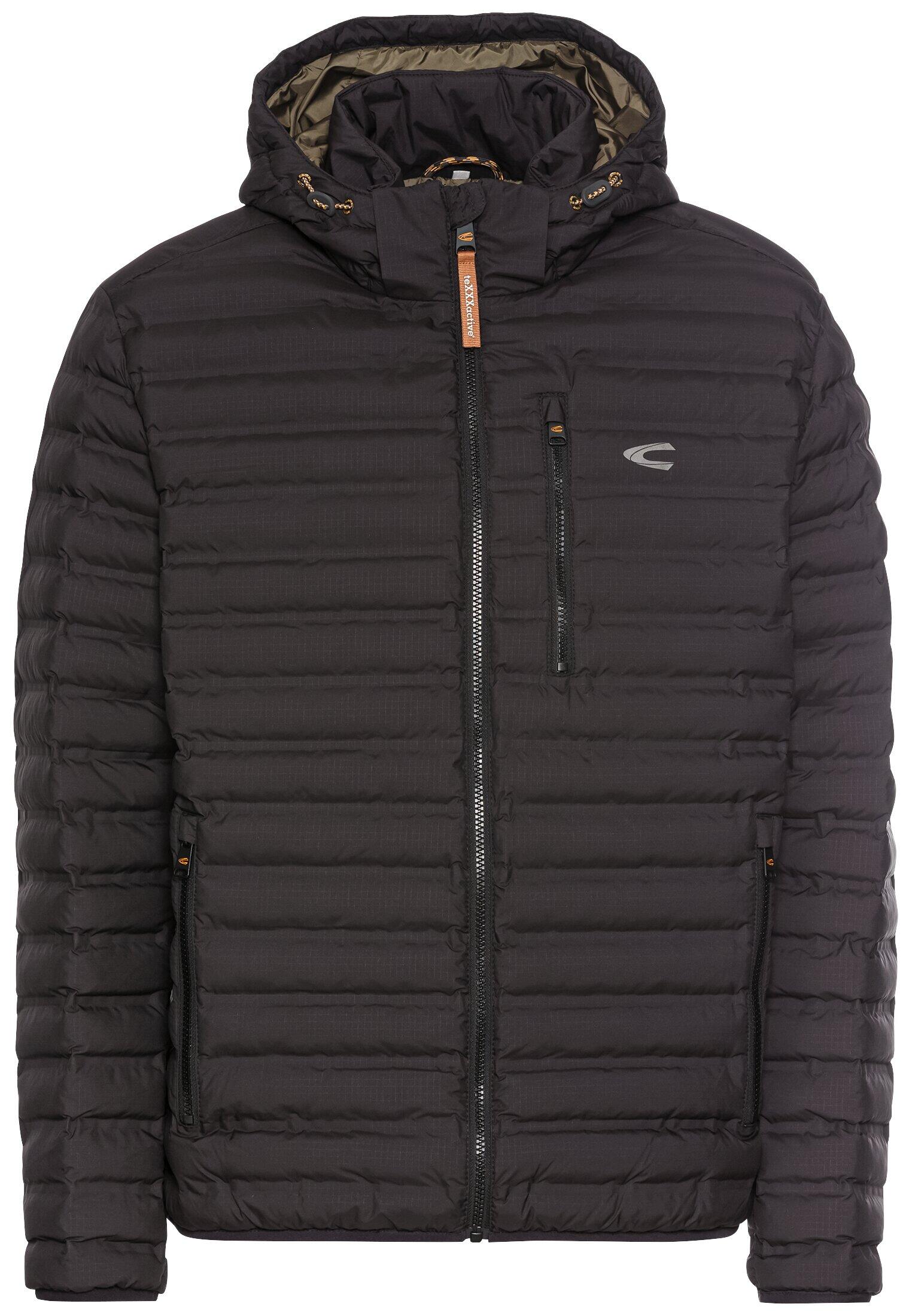 camel active - teXXXactive® Blouson aus recyceltem Polyester asphalt - Gr. - 56 von camel active