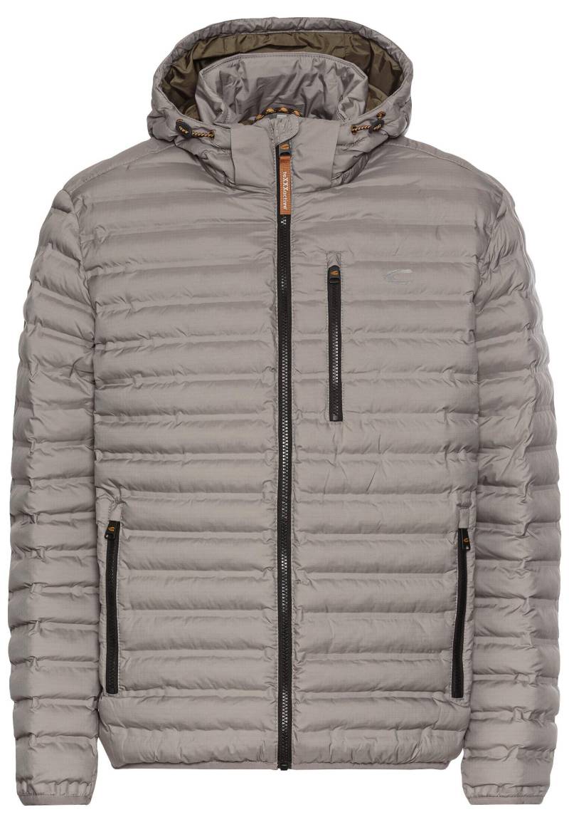 camel active - teXXXactive® Blouson aus recyceltem Polyester stone gray - Gr. - 52 von camel active