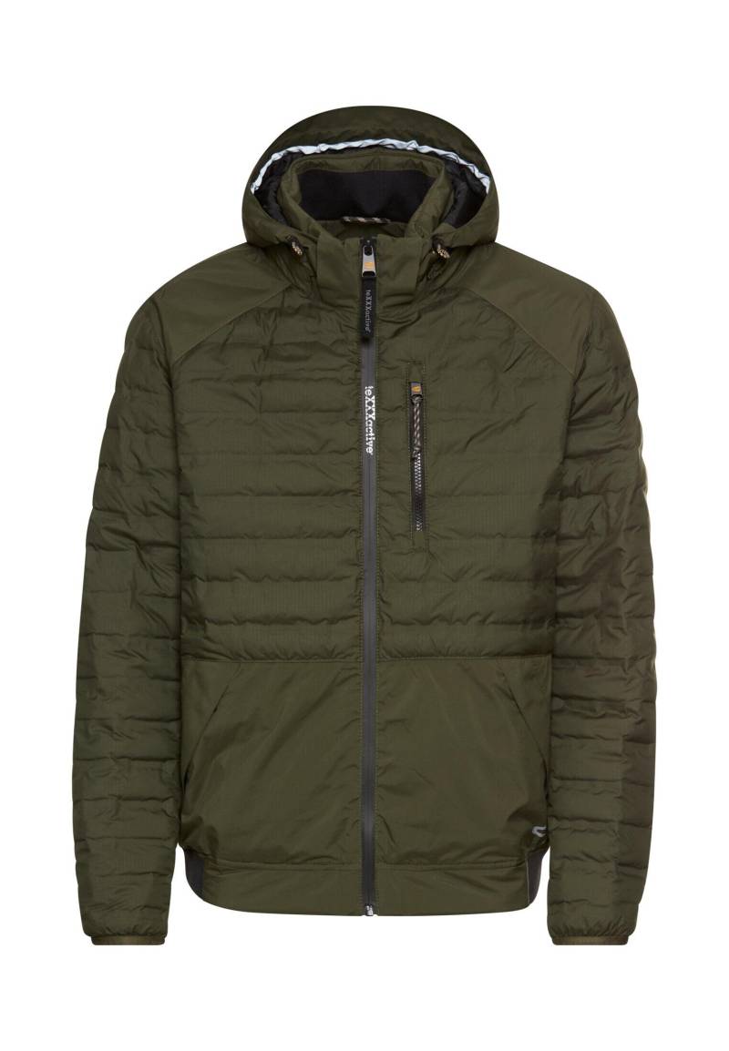 camel active - teXXXactive® Blouson mit abnehmbarer Kapuze forest green - Gr. - 52 von camel active