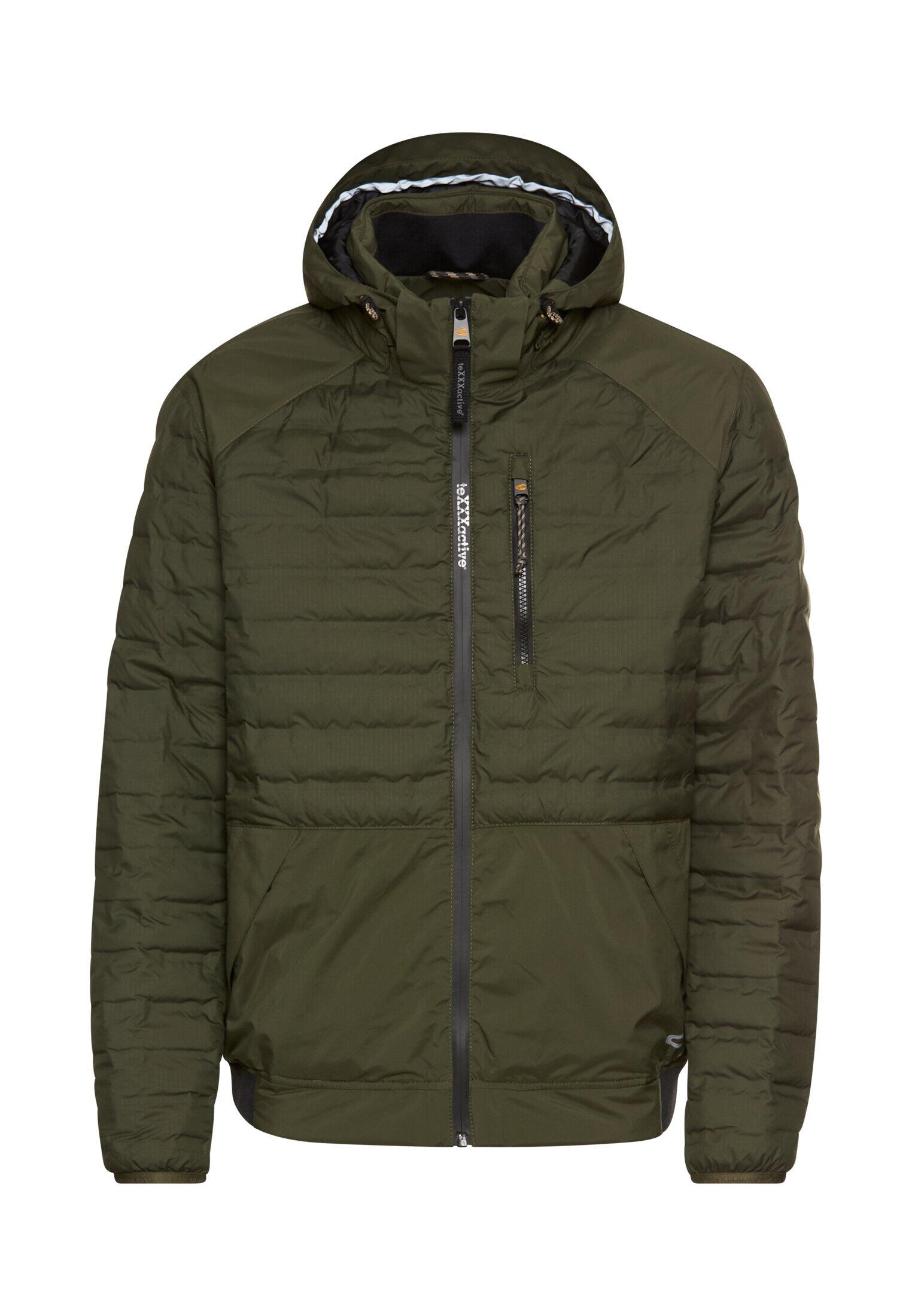 camel active - teXXXactive® Blouson mit abnehmbarer Kapuze forest green - Gr. - 54 von camel active