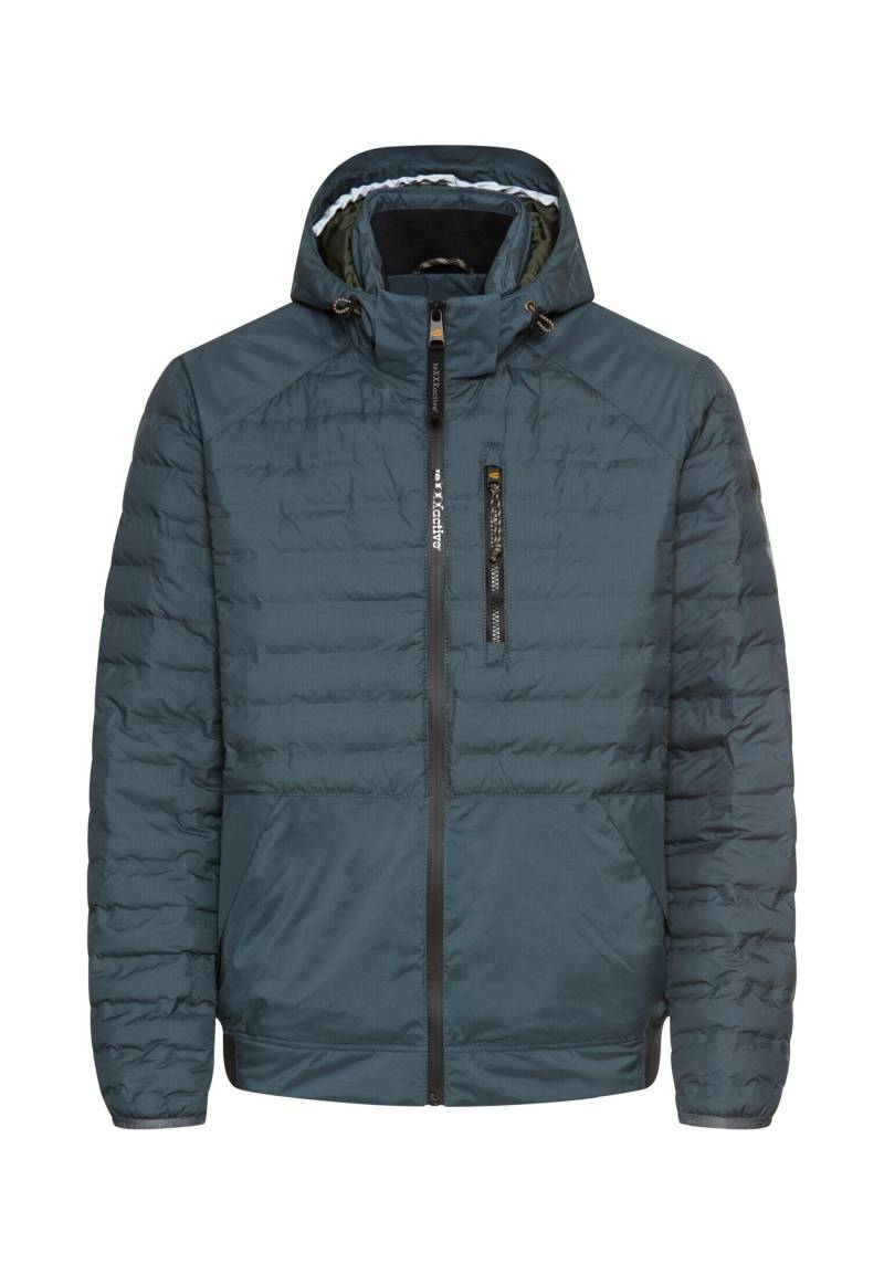 camel active - teXXXactive® Blouson mit abnehmbarer Kapuze tinted blue - Gr. - 58 von camel active