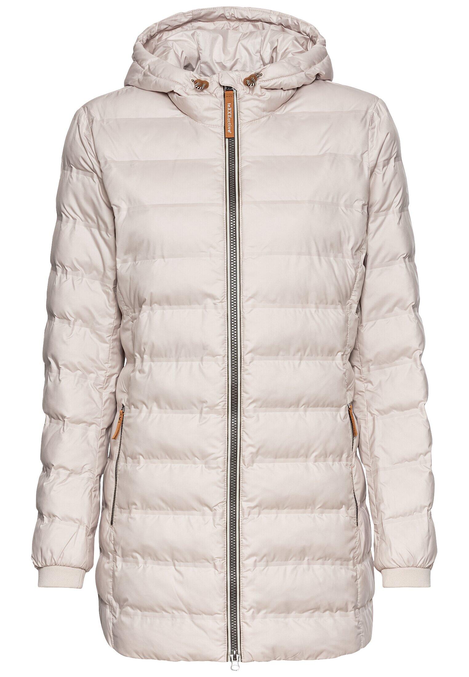 camel active - teXXXactive® Funktionsjacke aus recyceltem Polyester almond - Gr. - 40 von camel active