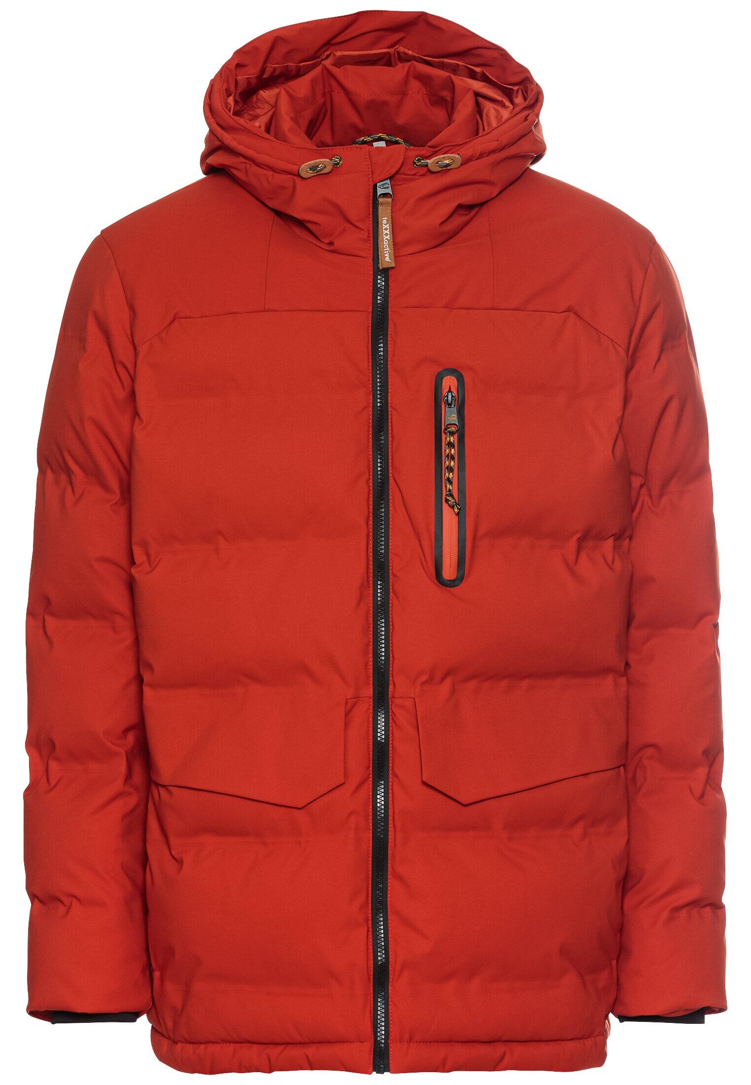 camel active - teXXXactive® Funktionsjacke aus recyceltem Polyester brick red - Gr. - 50 von camel active