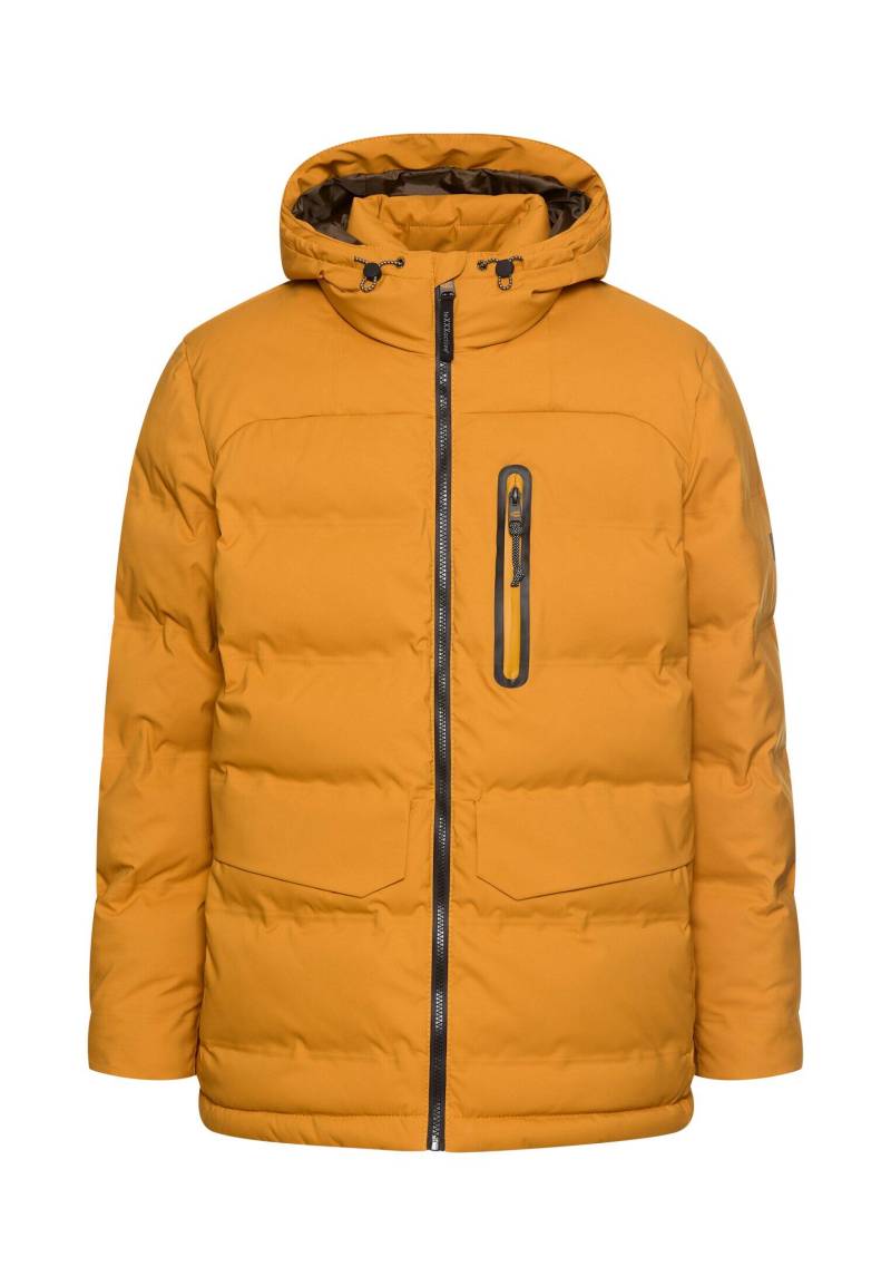 camel active - teXXXactive® Funktionsjacke mit verstellbarem Saum und Kapuze burned yellow - Gr. - 110 von camel active