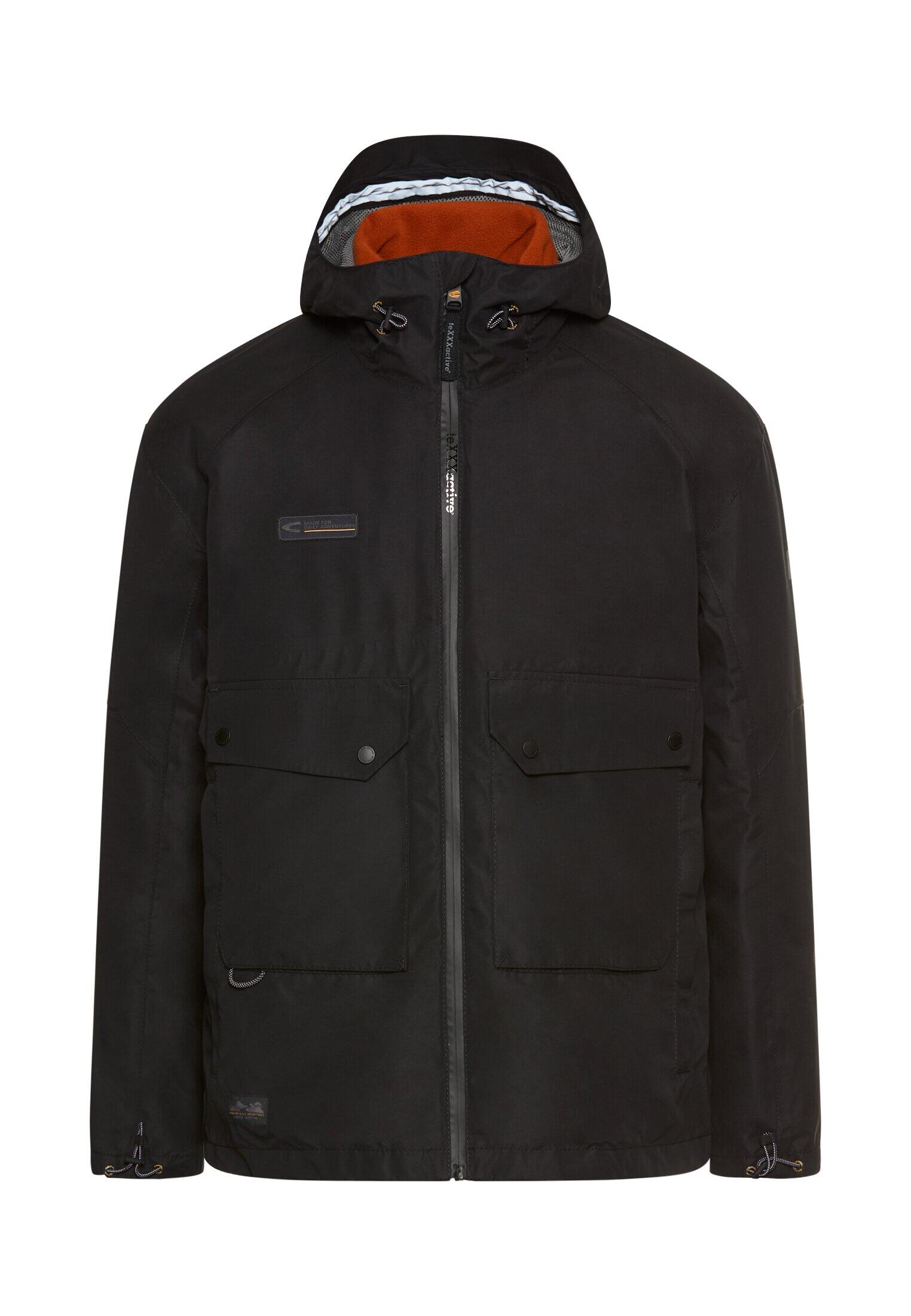 camel active - teXXXactive® Jacke mit 2-in-1-Funktion asphalt - Gr. - XXL von camel active