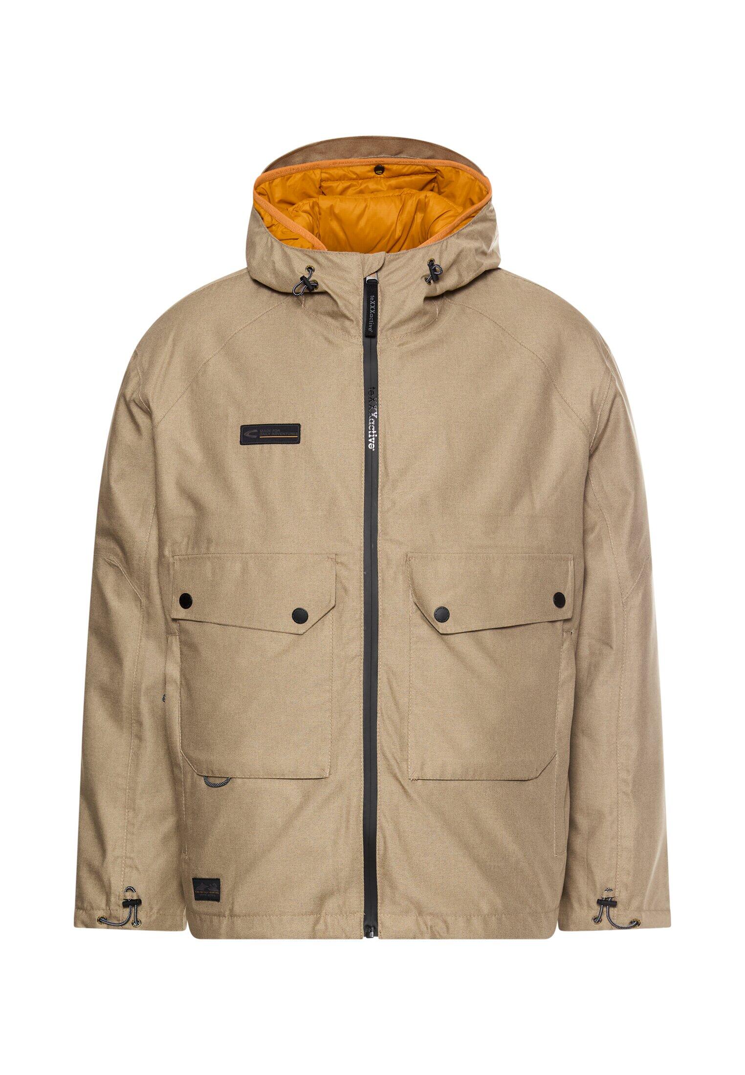 camel active - teXXXactive® Jacke mit 2-in-1-Funktion beige - Gr. - M von camel active