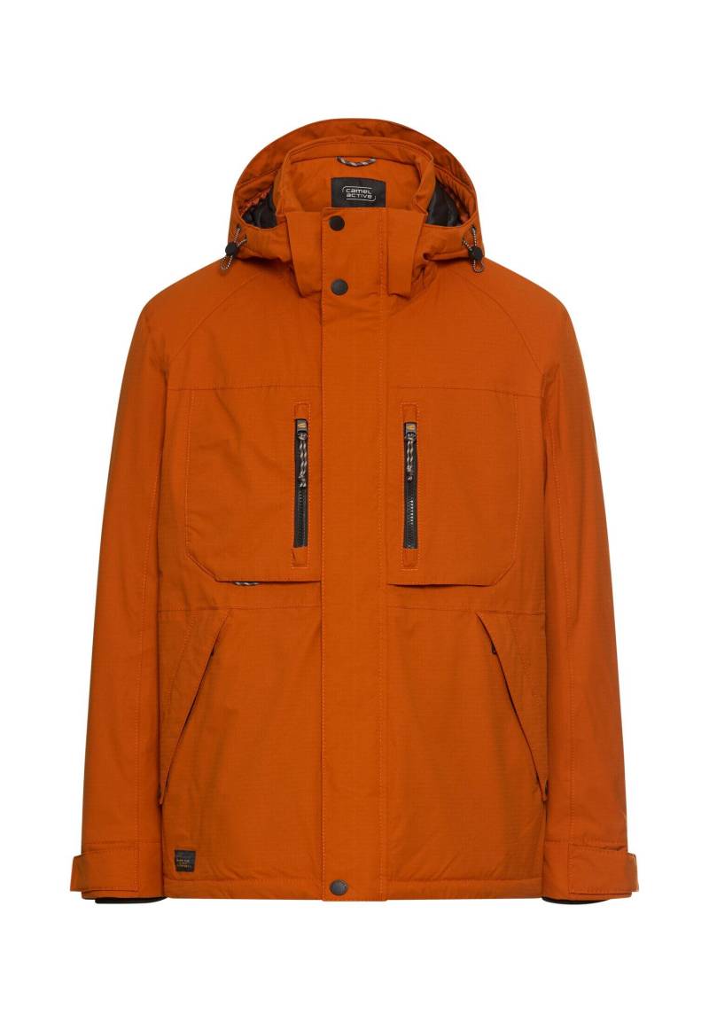 camel active - teXXXactive® Jacke mit abnehmbarer Kapuze cinnamon - Gr. - 66 von camel active