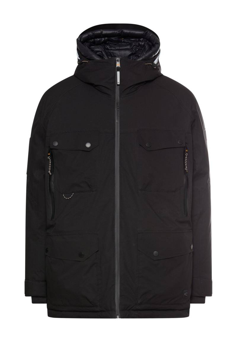 camel active - teXXXactive® Jacke mit recycelter Daunen-Füllung asphalt - Gr. - XL von camel active