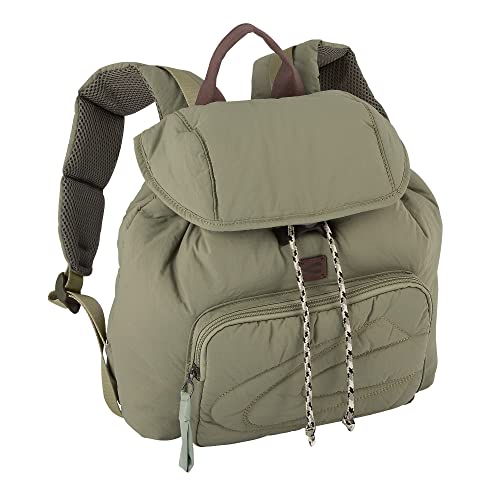 camel active, Claire, Damen, Rucksack, M, Grün, 19,5x12,5x30 cm von camel active