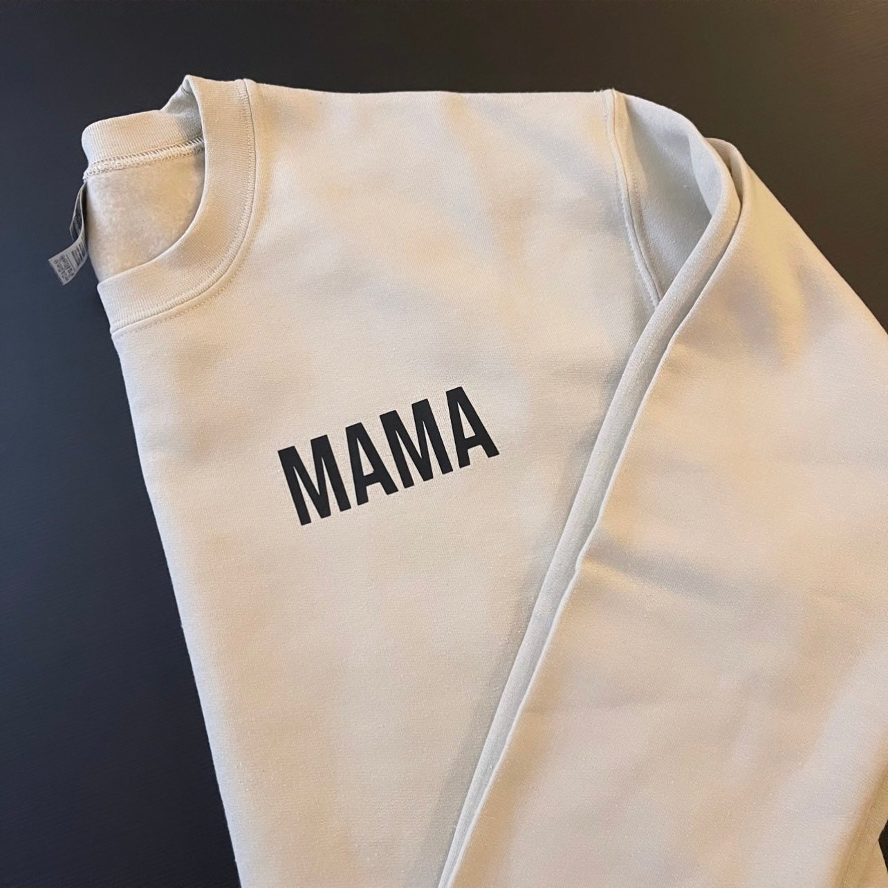 Mama Crewneck Sweater Erwachsene | Sand Sweatshirt Für Alle Mamas Boss Mama von cammyscollection