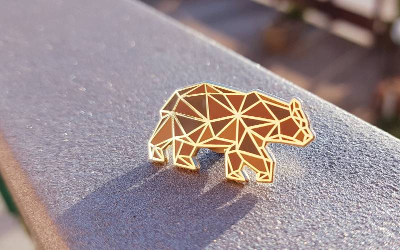 Bär Emaille Pin Bär Emaille Pin von camopins