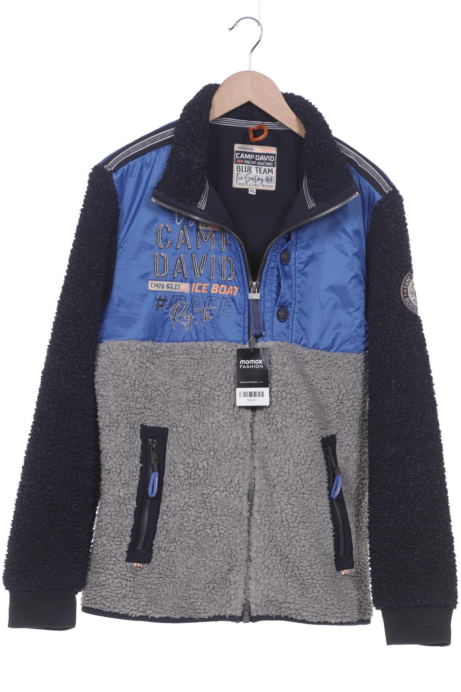 Camp David Herren Jacke, grau, Gr. 54 von camp david