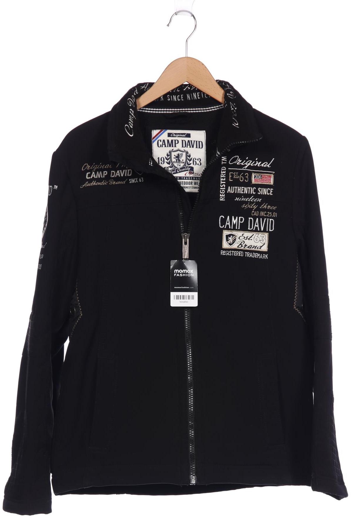 Camp David Herren Jacke, schwarz, Gr. 48 von camp david