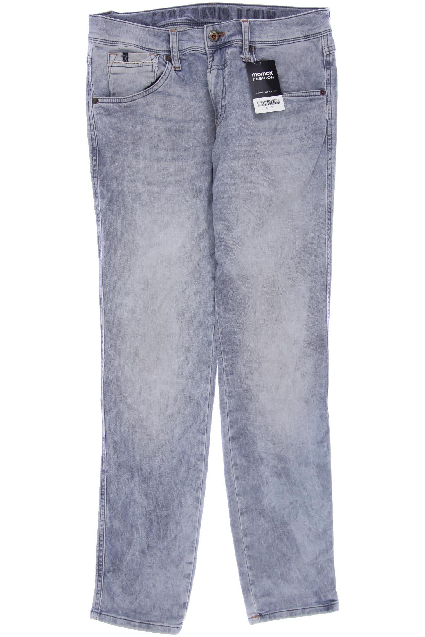 Camp David Herren Jeans, grau von camp david