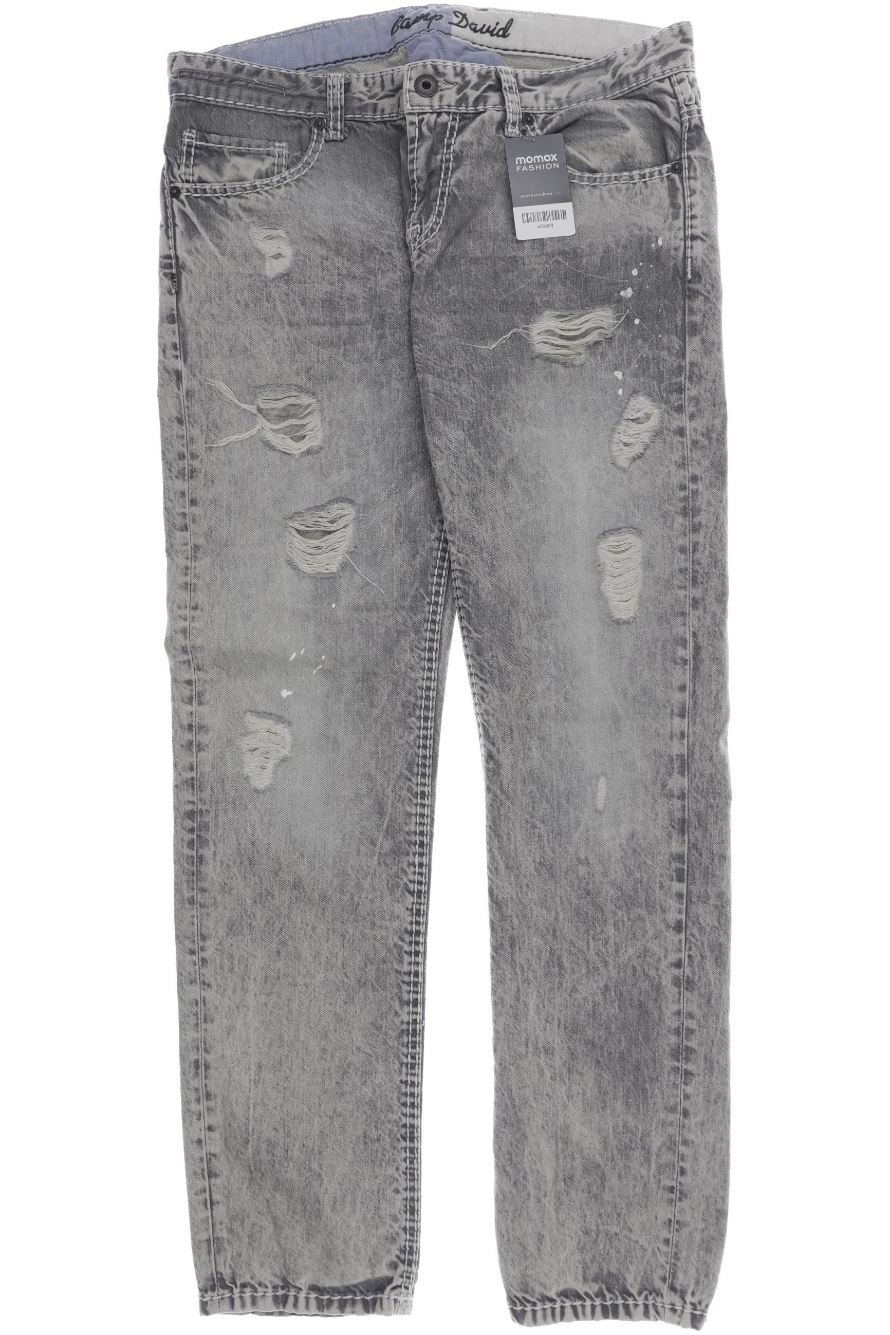 Camp David Herren Jeans, grau von camp david