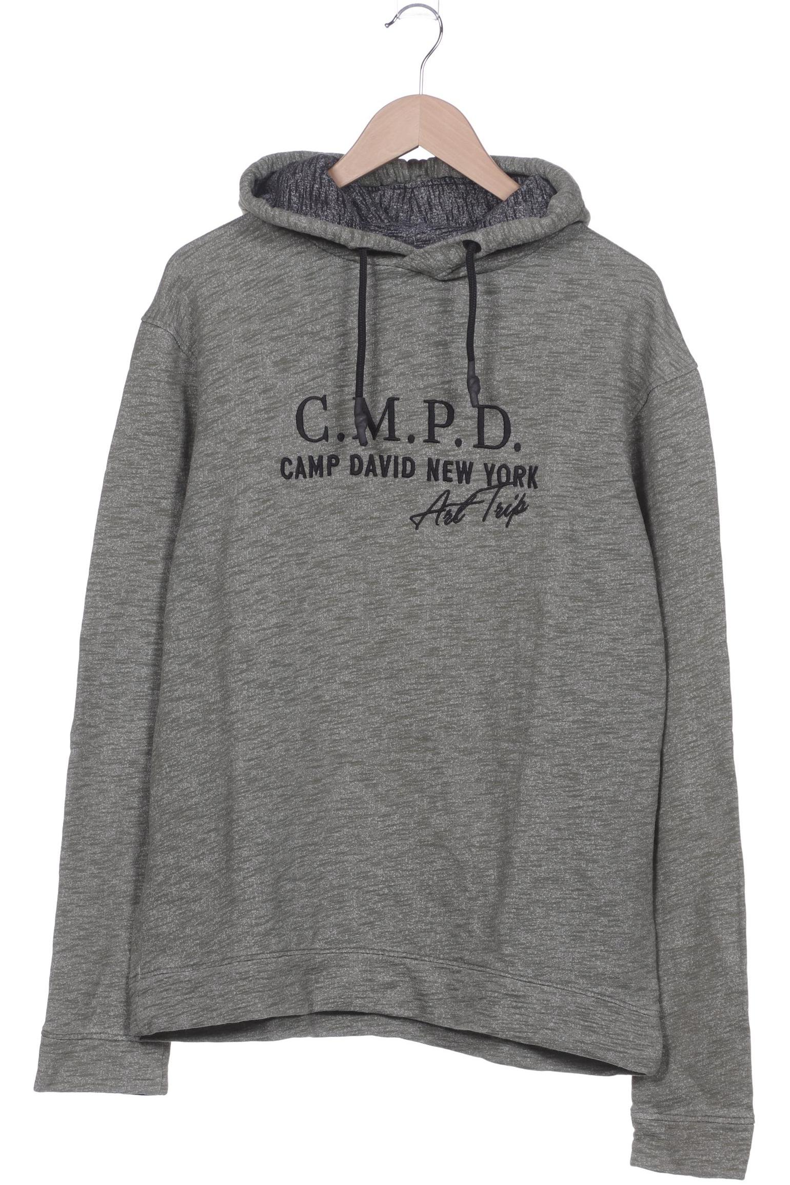 Camp David Herren Kapuzenpullover, grün von camp david