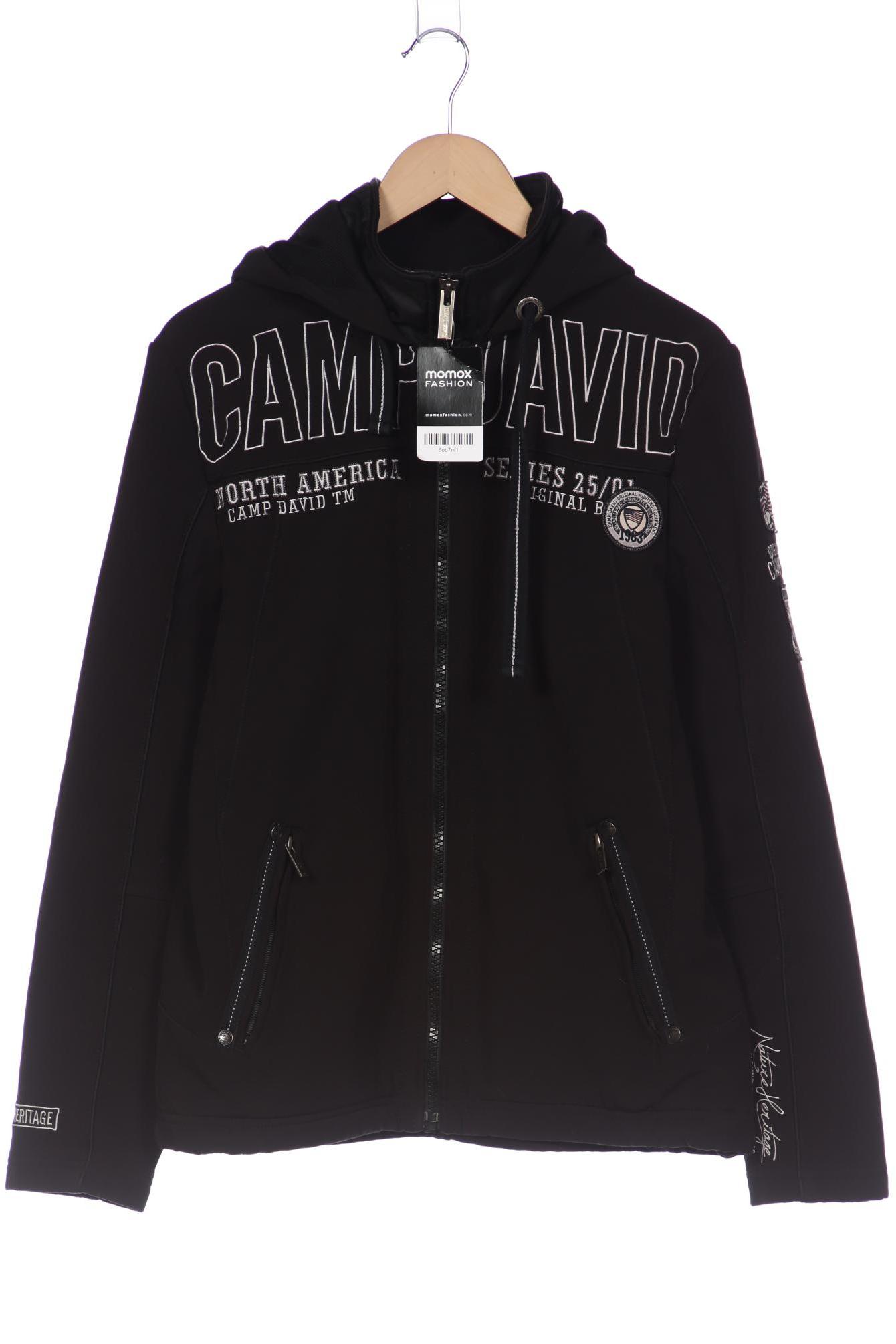 Camp David Herren Kapuzenpullover, schwarz von camp david