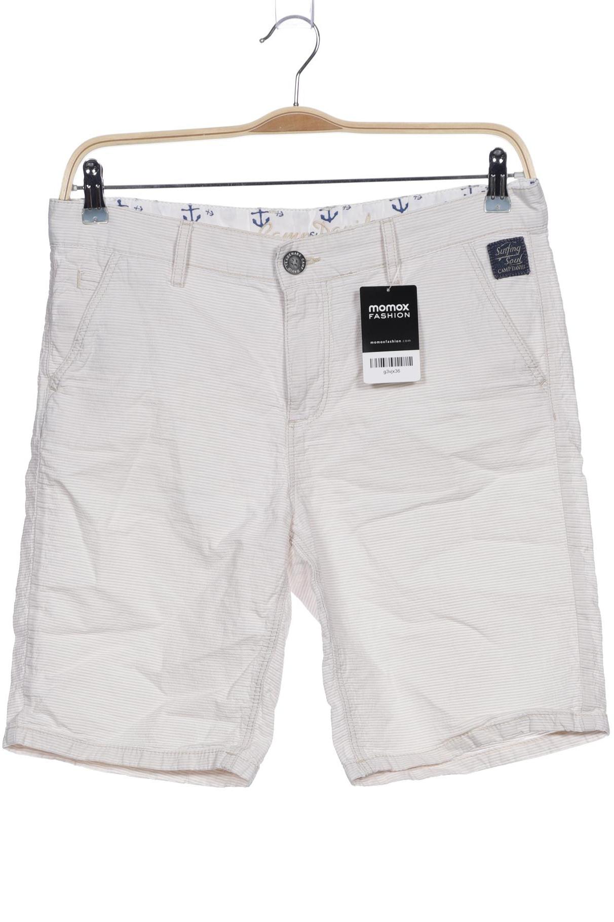 Camp David Herren Shorts, cremeweiß von camp david