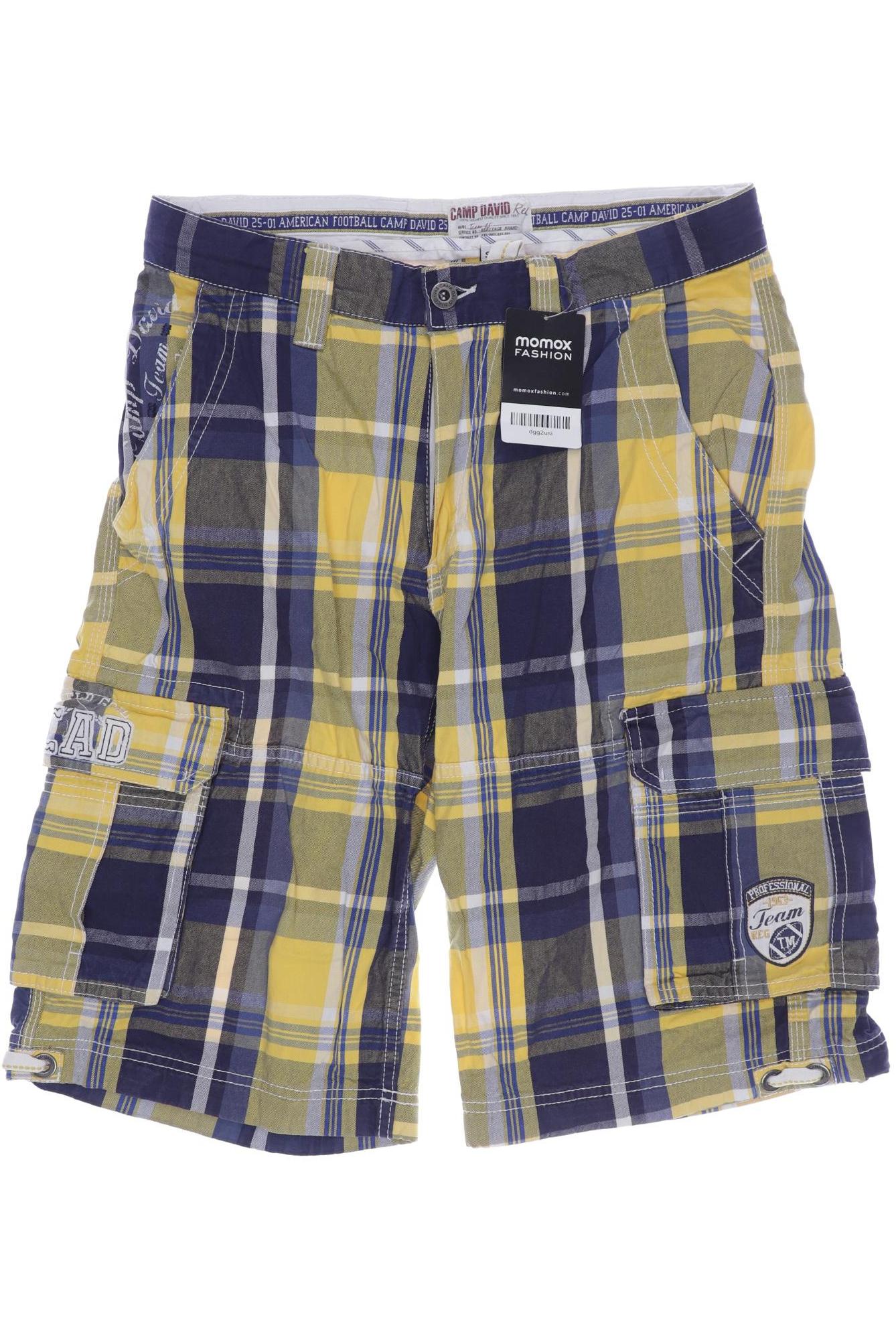 Camp David Herren Shorts, gelb von camp david