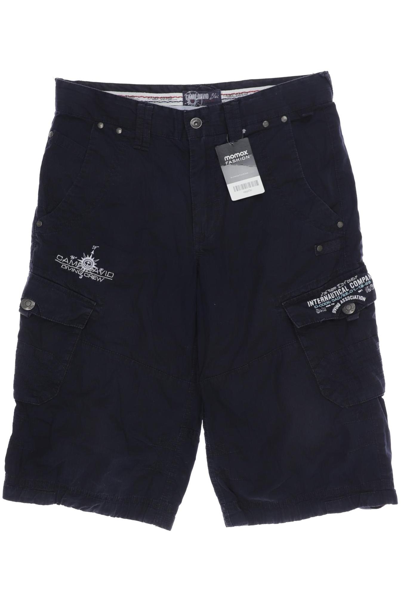 Camp David Herren Shorts, marineblau von camp david