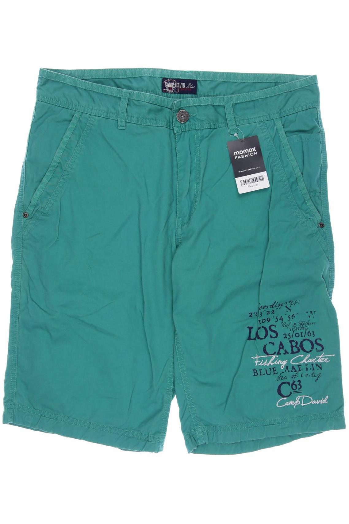 Camp David Herren Shorts, türkis von camp david