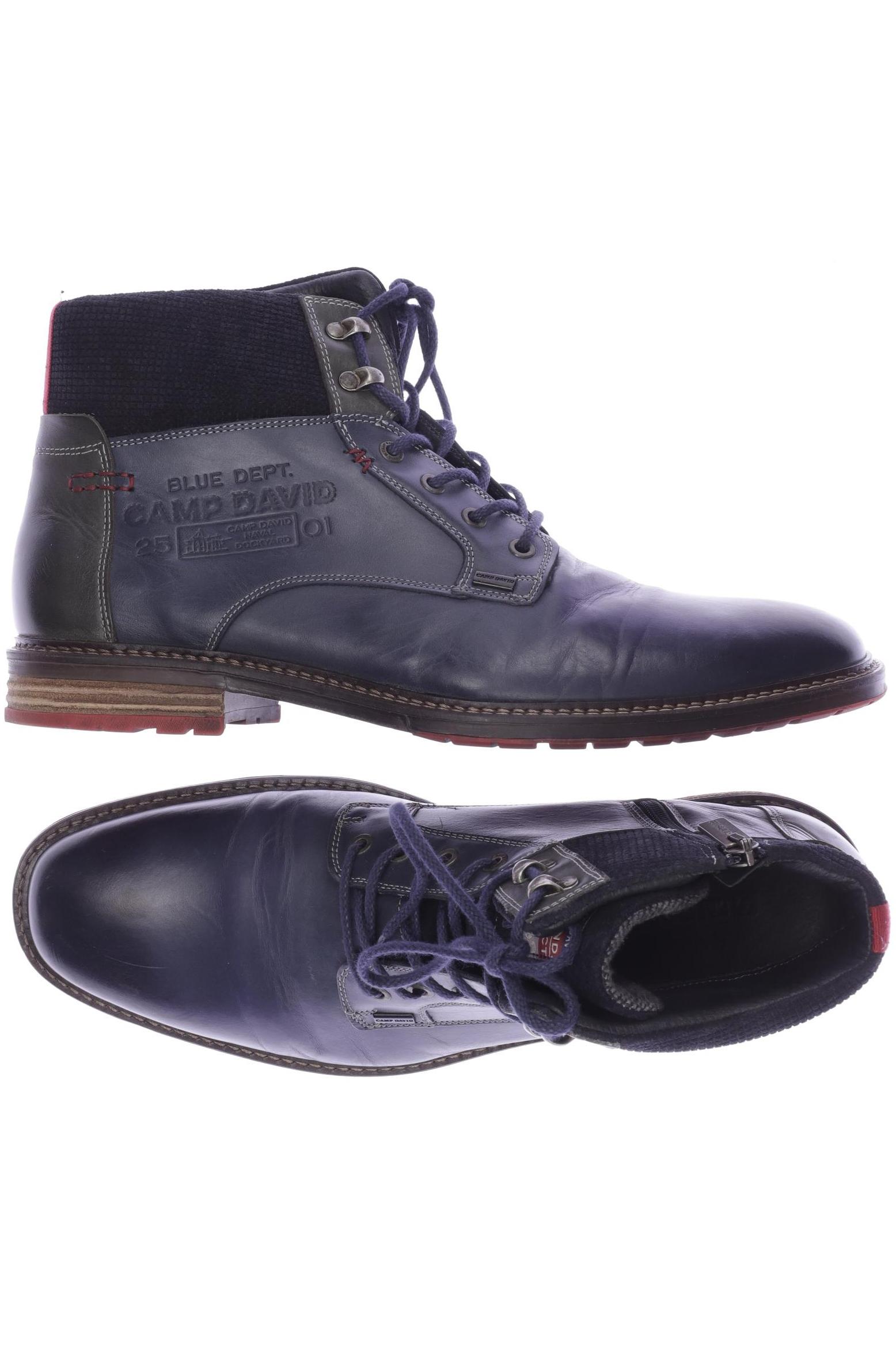 Camp David Herren Stiefel, marineblau, Gr. 45 von camp david