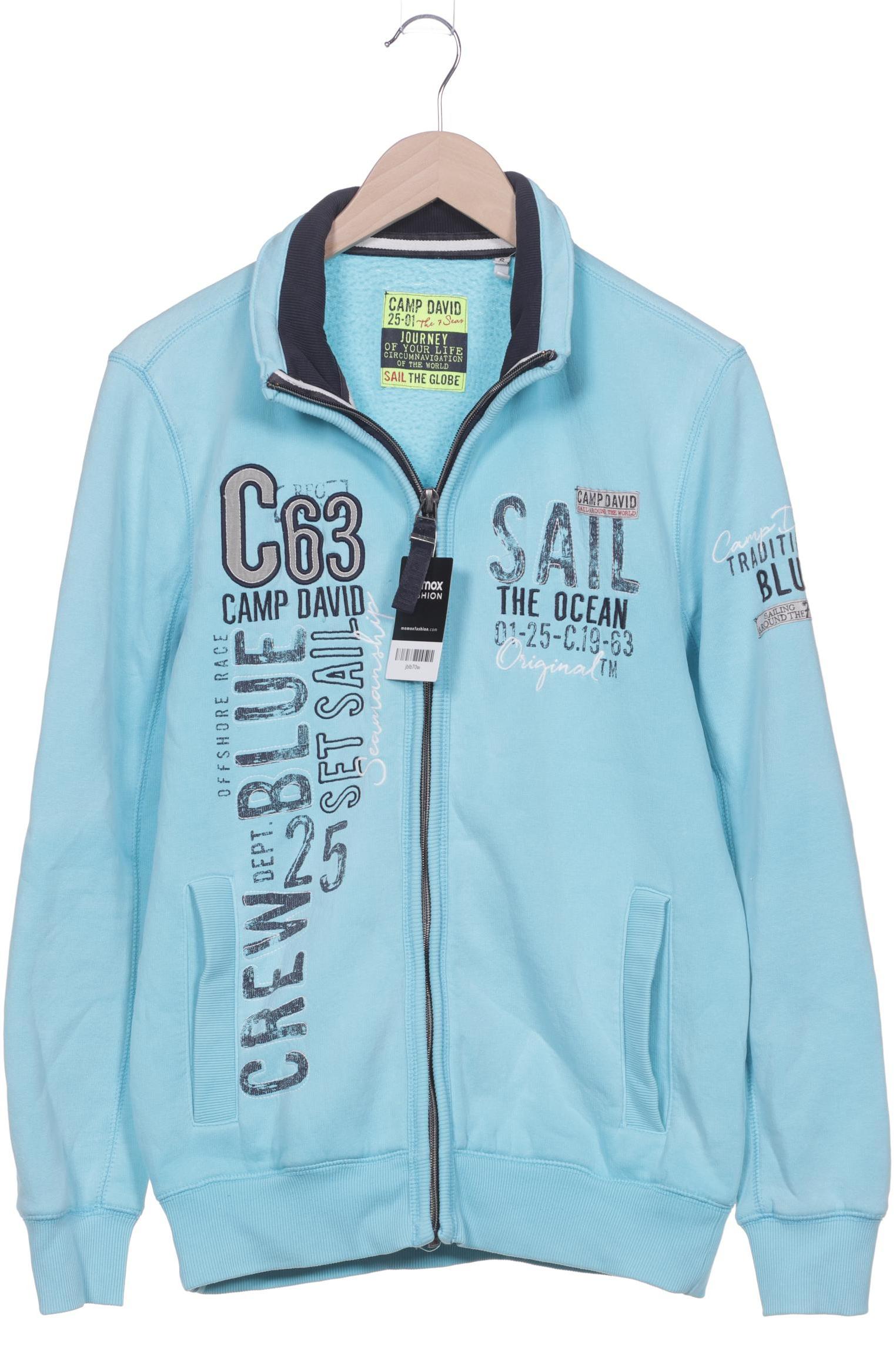 Camp David Herren Sweatshirt, hellblau von camp david