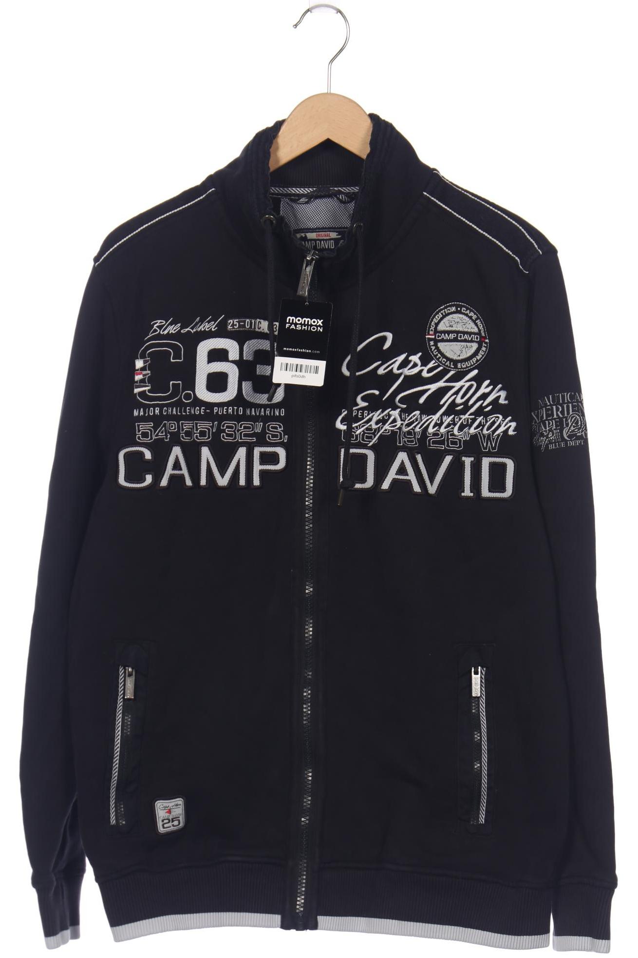 Camp David Herren Sweatshirt, marineblau von camp david