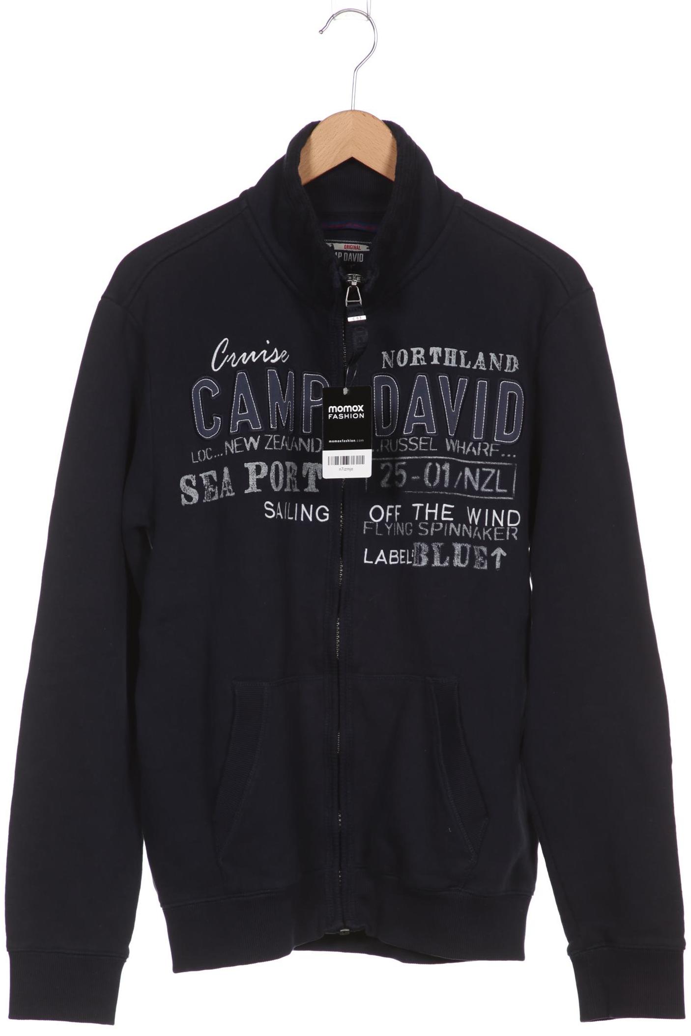 Camp David Herren Sweatshirt, marineblau von camp david