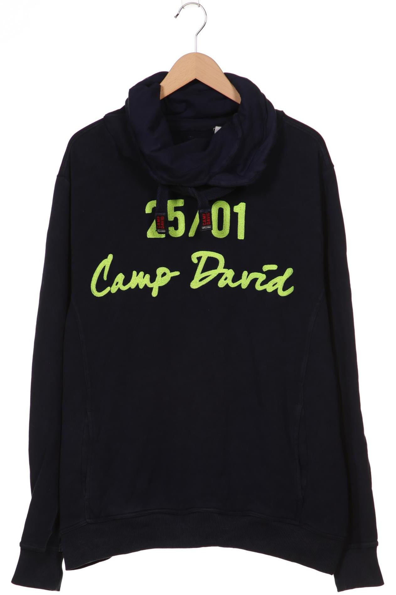 Camp David Herren Sweatshirt, marineblau von camp david