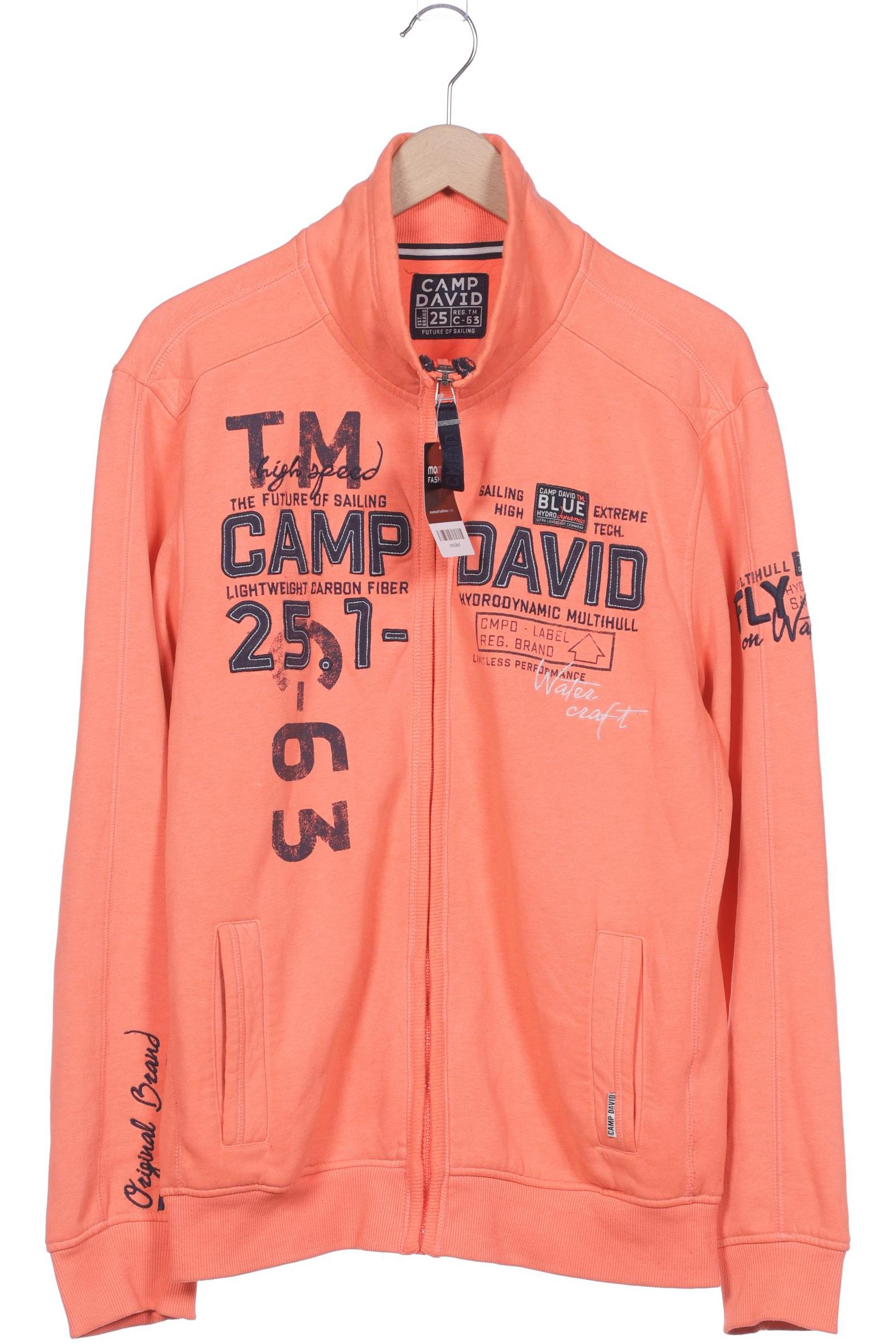 Camp David Herren Sweatshirt, neon von camp david